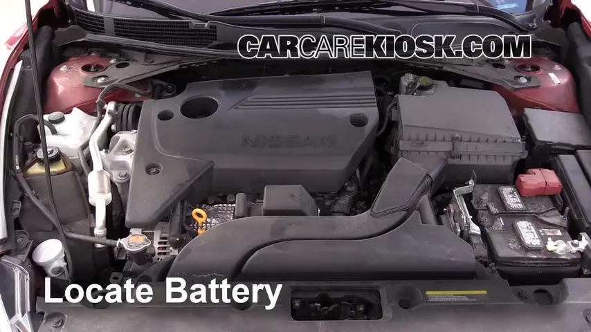 2017 Nissan Altima SL 2.5L 4 Cyl. Battery Jumpstart